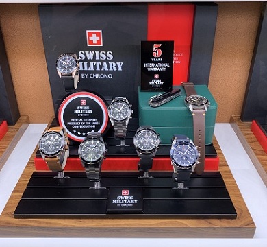 Нові коллекції швейцарських годинників Swiss Military by Chrono SM34079