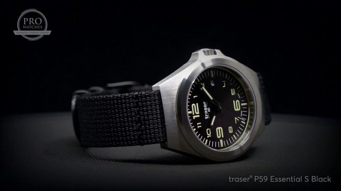 Годинник Traser P59 ESSENTIAL S BLACK 108637