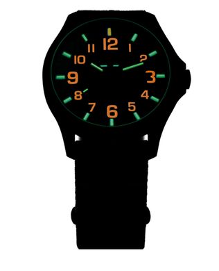 Часы Traser P67 OFFICER PRO GUNMETAL BLACK/ORANGE 107425