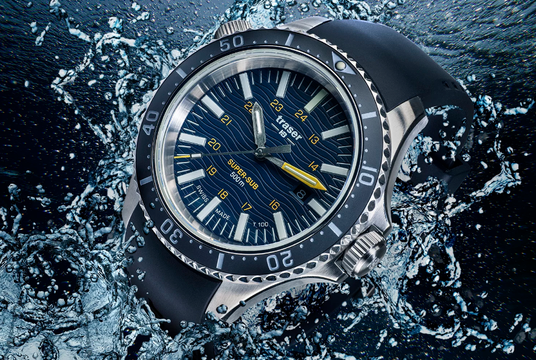 Часы Traser P67 DIVER T100 BLUE 109371 - SWISSMADE.COM.UA