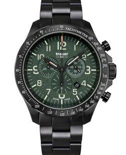 Часы Traser P67 OFFICER PRO CHRONOGRAPH GREEN STEEL 109464