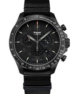 Годинник Traser P67 OFFICER PRO CHRONOGRAPH BLACK NATO 109465
