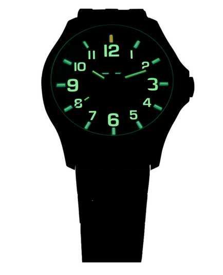 Часы Traser P67 OFFICER PRO GUNMETAL BLACK/LIME 107869 - SWISSMADE