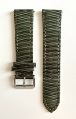 Кожаный ремешок для часов Swiss Military by Chrono SMP36040 SMP36040-ts, Зелёный ремешок для часов