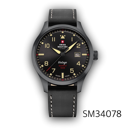 Швейцарские часы Swiss Military by Chrono Vintage SM34078.08