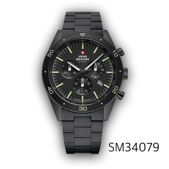 Швейцарские мужские часы Swiss Military by Chrono SM34079.03 - новинка 2019