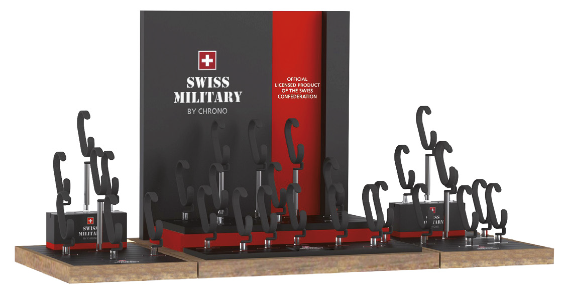 Держатели и дисплей для часов Swiss Military by Chrono